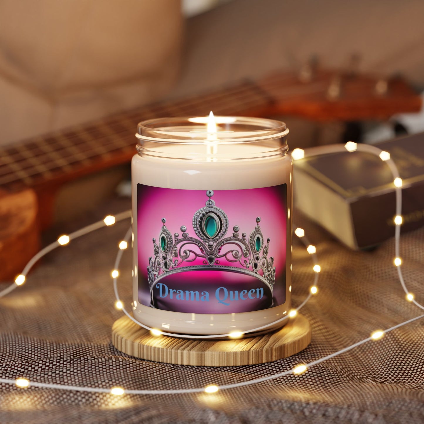 Scented Drama Queen Soy Candle, 9oz, Bold & fabulous