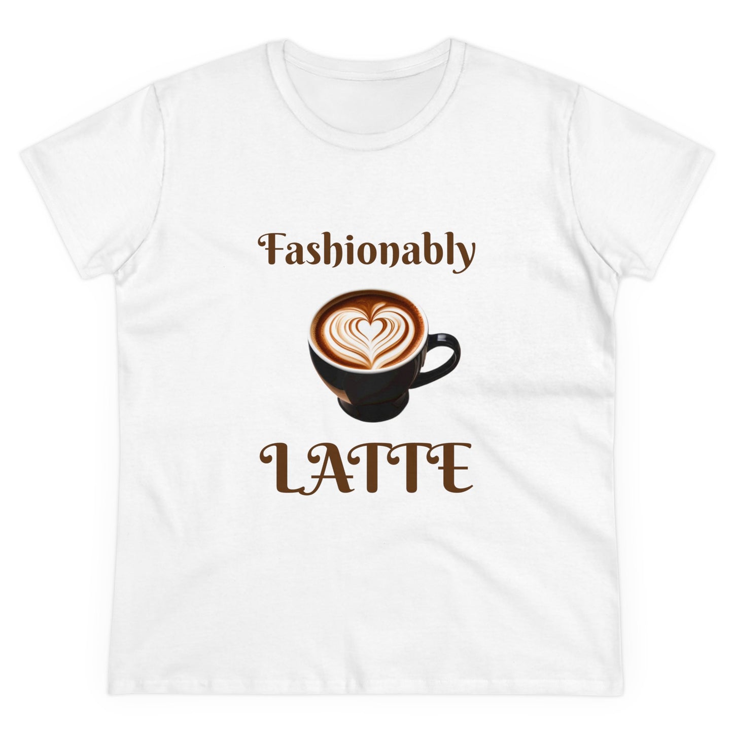 Latte T-shirt, Coffee Lover top - Latte Gifts - Latte Apparel