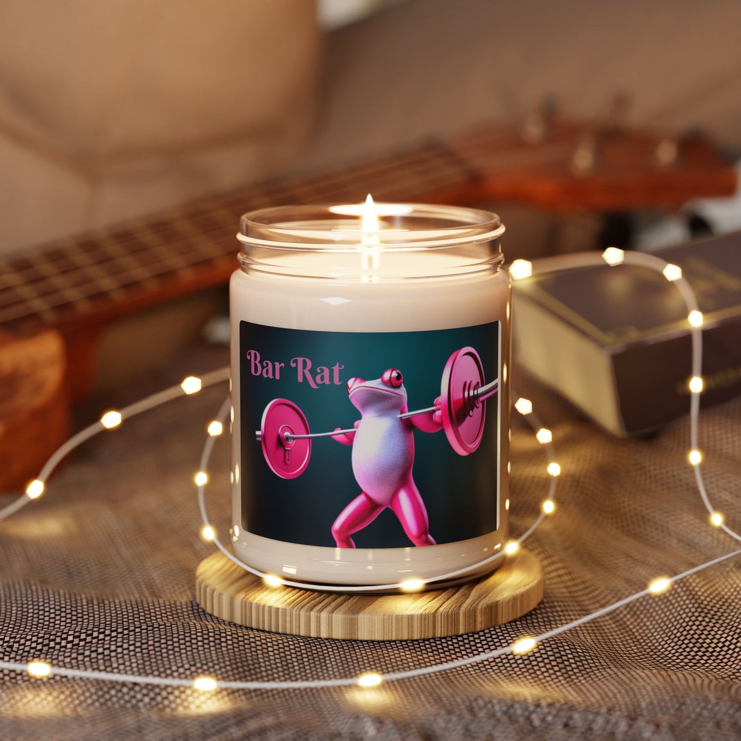 Bar Rat Candle, 9oz, Gym gifts, Candles, Soy Candle, Unique Candle Gifts