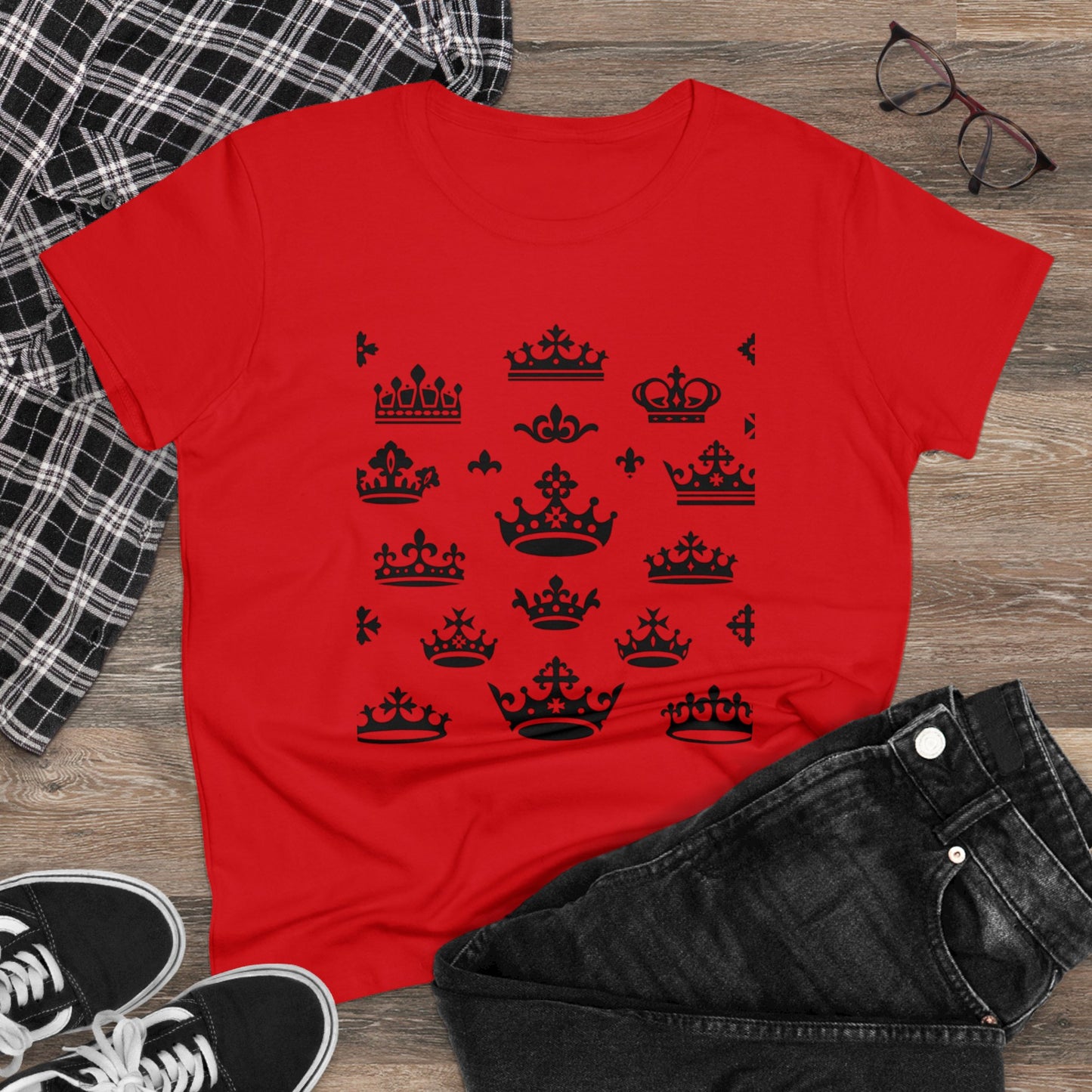 Crown life Cotton Tee, Queen Shirt, Crown Life shirt