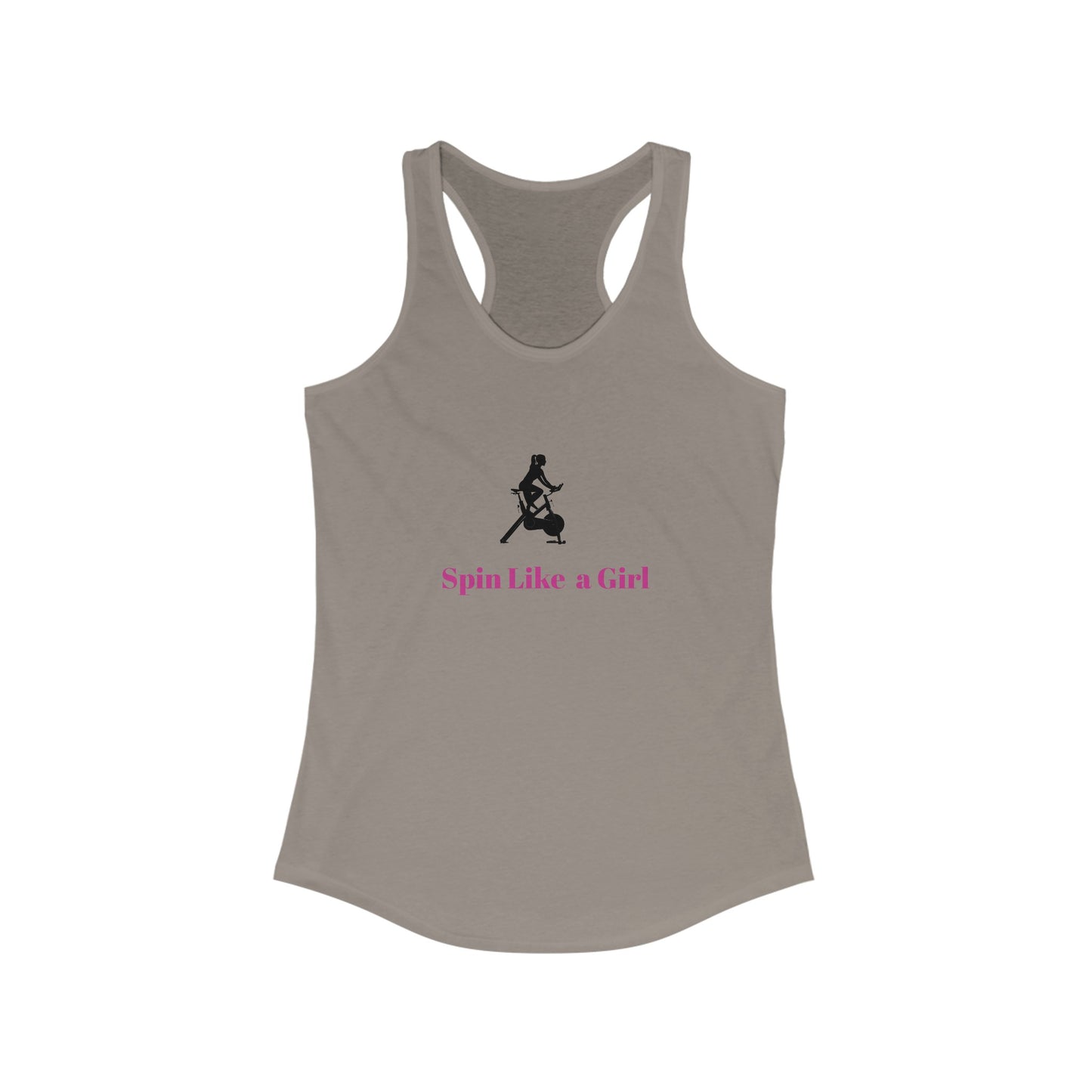 Women's Spin Like A Girl Tank, Spin class top, Les Mills Spin class fan gifts