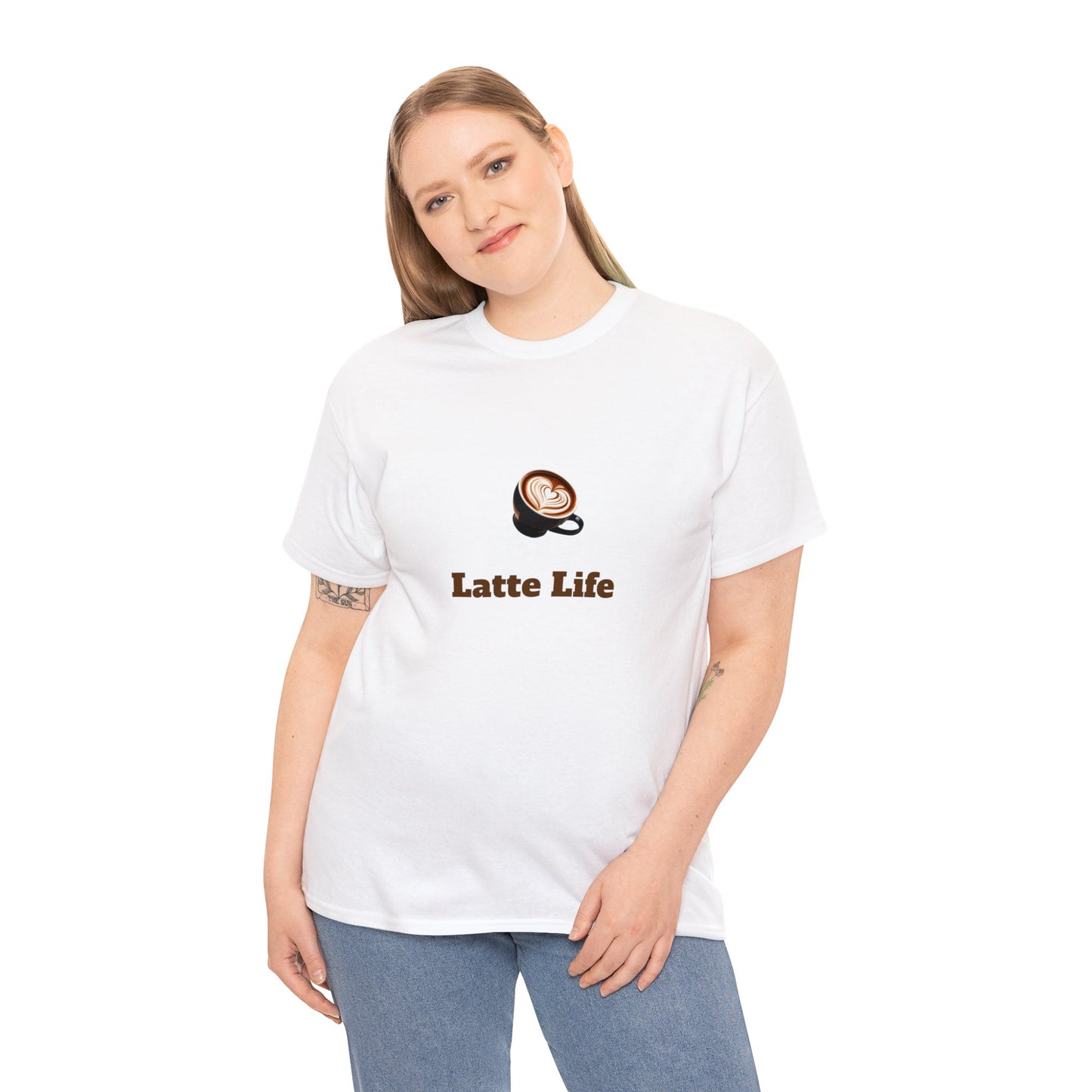 Latte Life tee, Coffee t-shirt