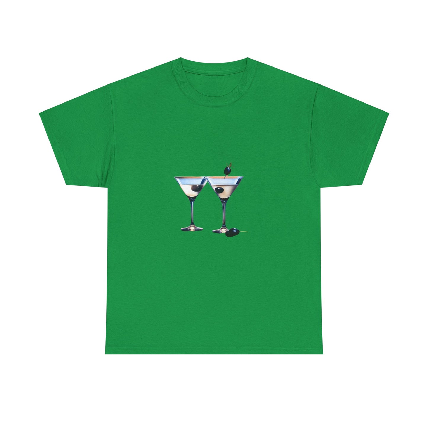 Martini Time top, Unisex Heavy Cotton Tee, Martini lover gifts