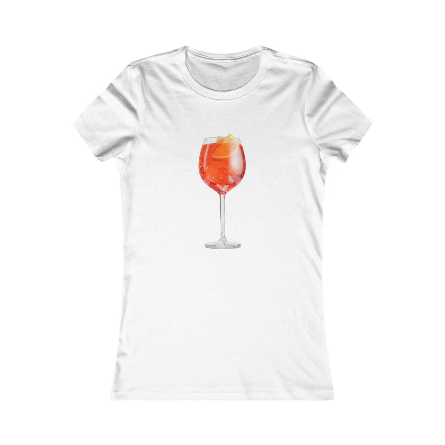 Aperol Spritz Tee, Cocktail Apparel, Bar shirt