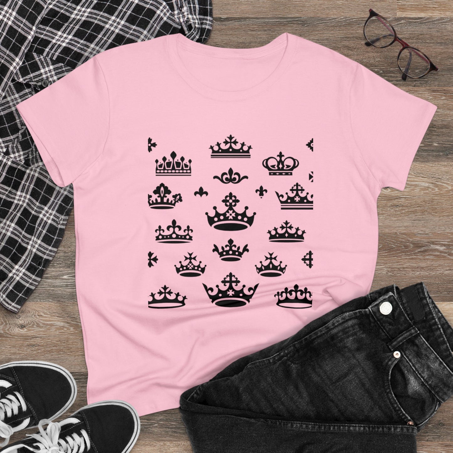 Crown life Cotton Tee, Queen Shirt, Crown Life shirt