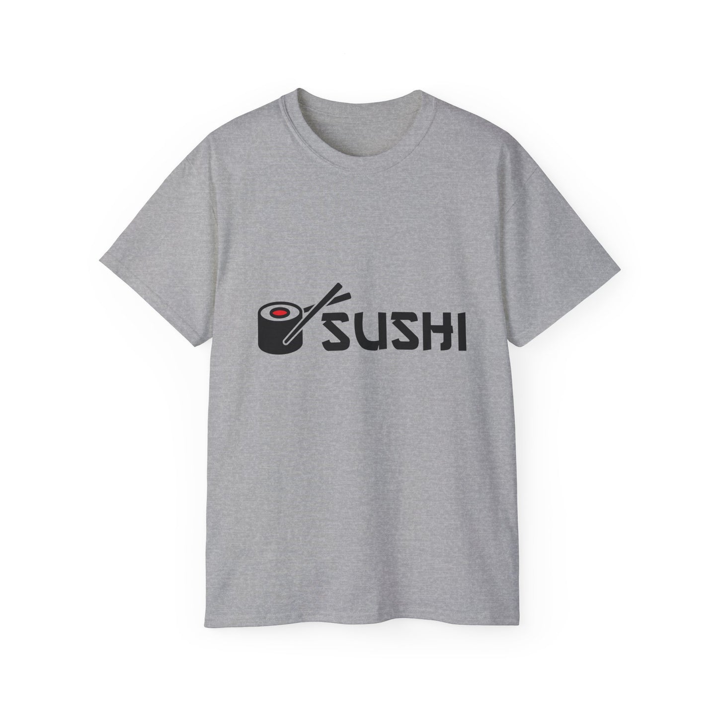 Sushi Lover's Unisex Ultra Cotton Tee, Fun Foodie Shirt, Culinary Gift, Sushi Lovers T-Shirt, Casual Outfit, Statement Tee