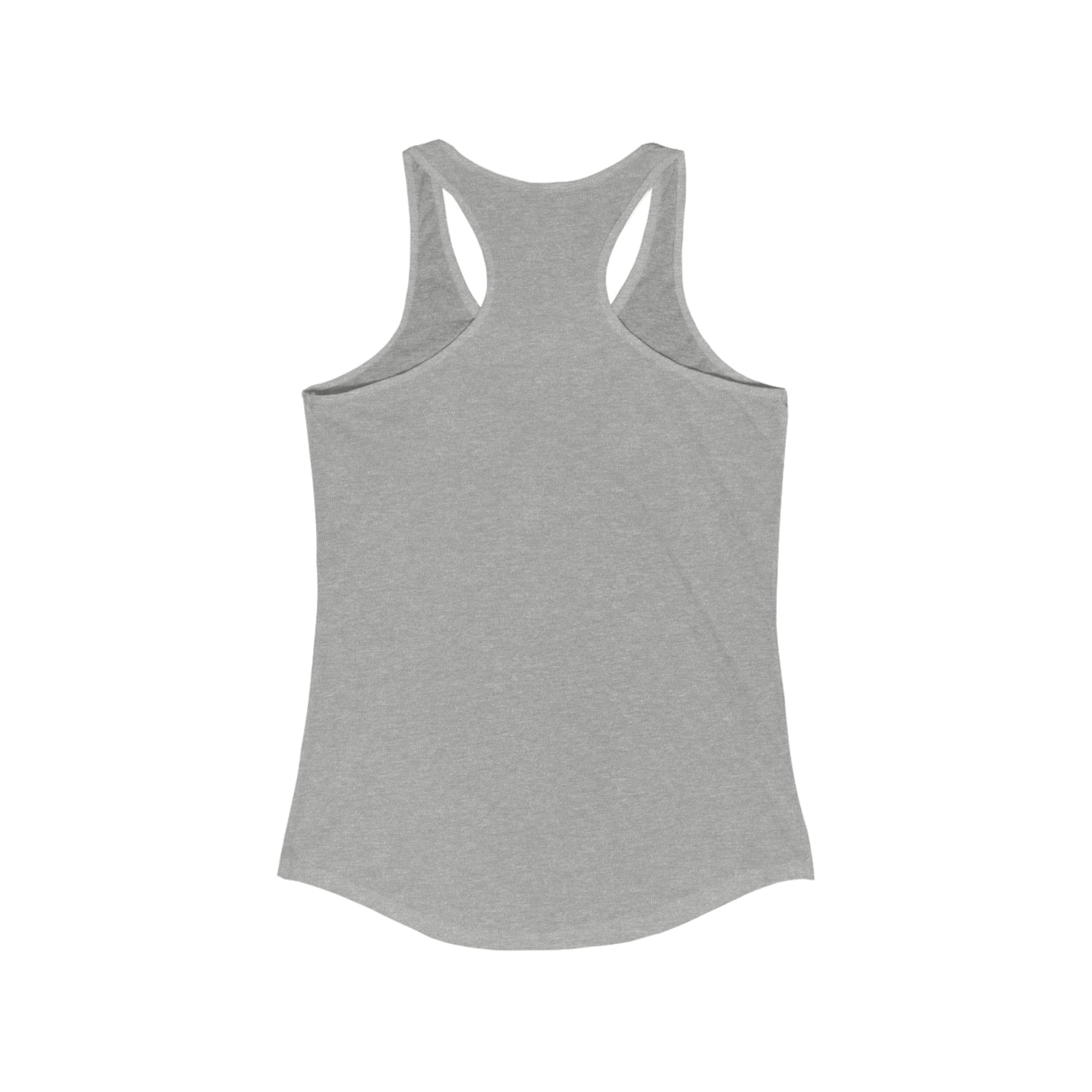 Women's Ideal Racerback Tank- be your own hero, Gym shirt