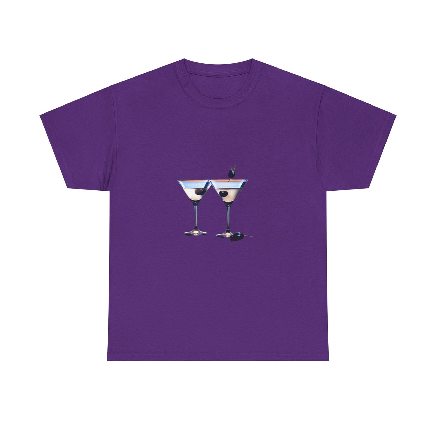Martini Time top, Unisex Heavy Cotton Tee, Martini lover gifts