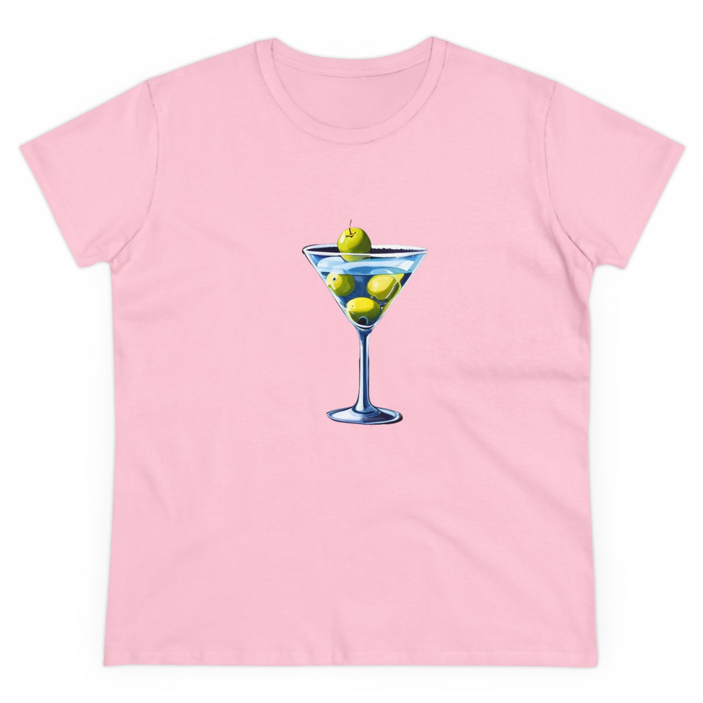 Martini T-Shirt, Women's Martini Cotton Tee