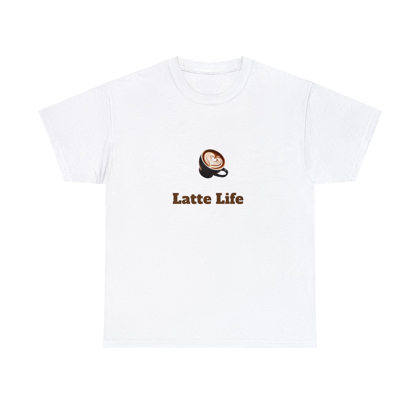 Latte Life tee, Coffee t-shirt