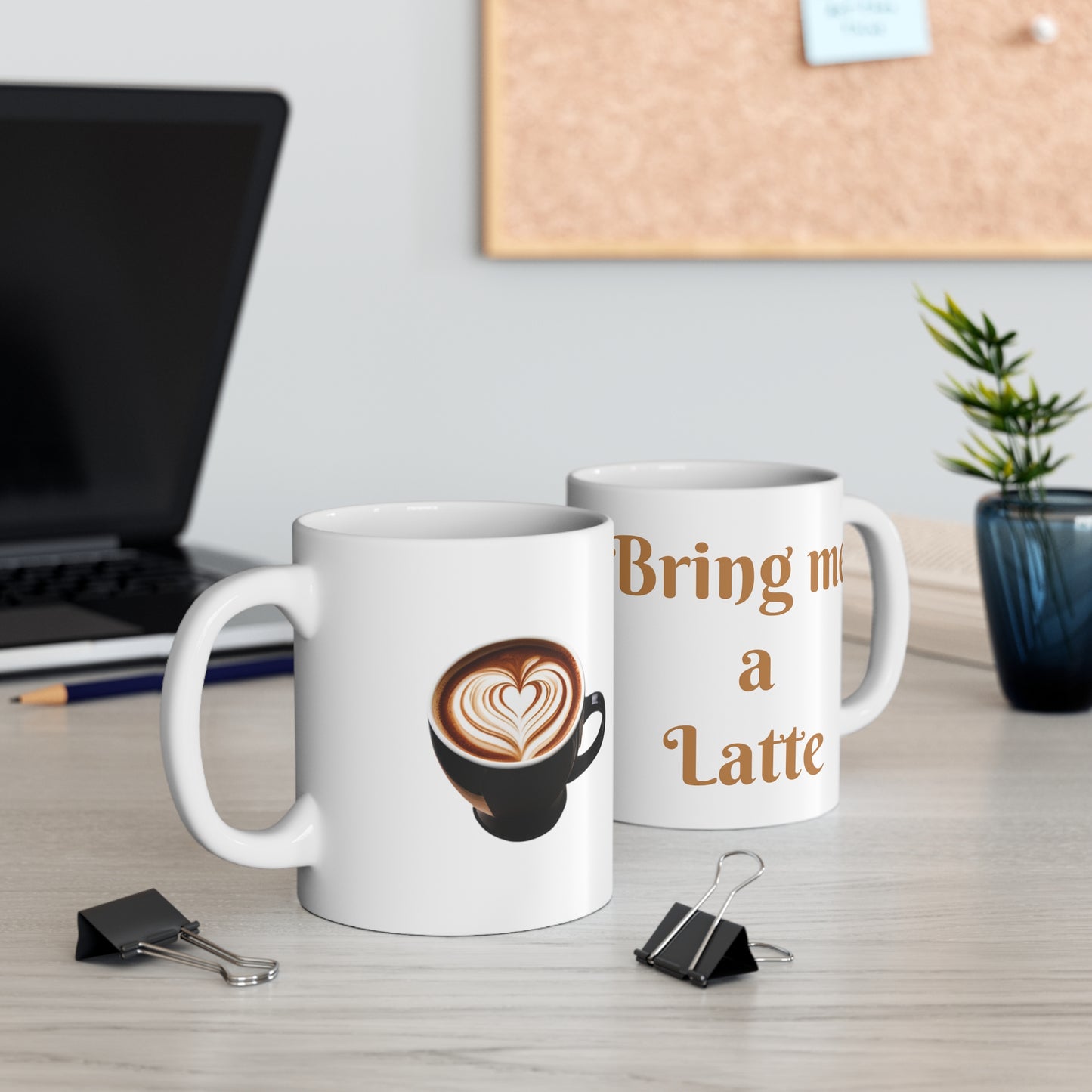 Latte Mug, 11oz, Coffee Mugs