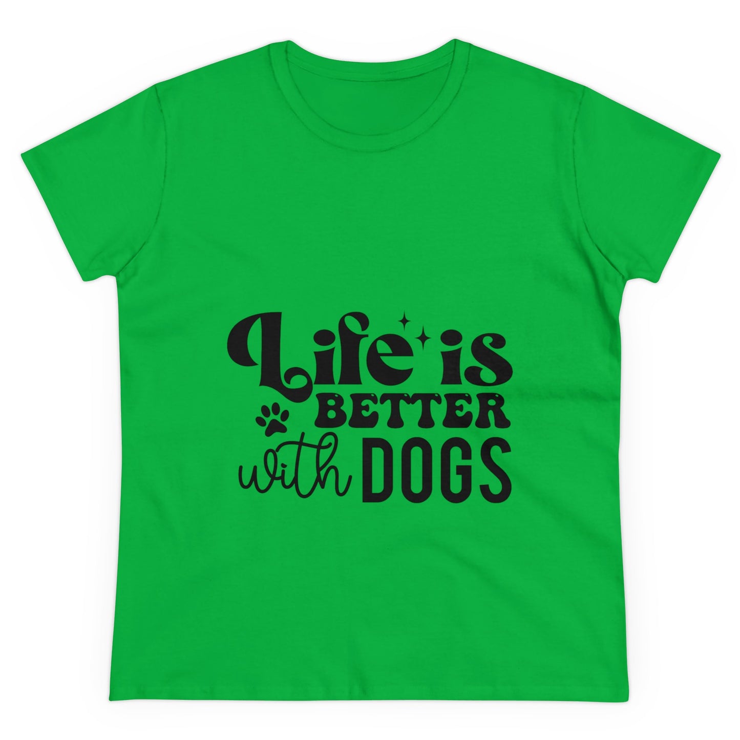Dog tee | Life is better with Dogs | t-shirt for dog lovers