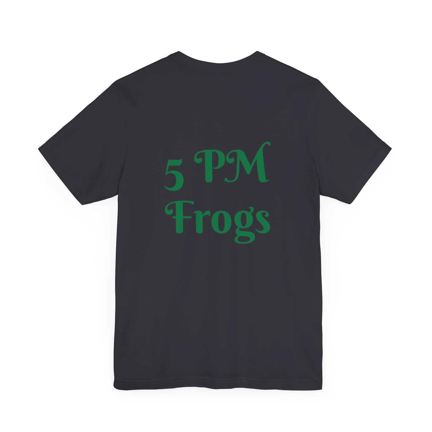 5 PM Frogs Short Sleeve Tee, Frog tee, Frog theme