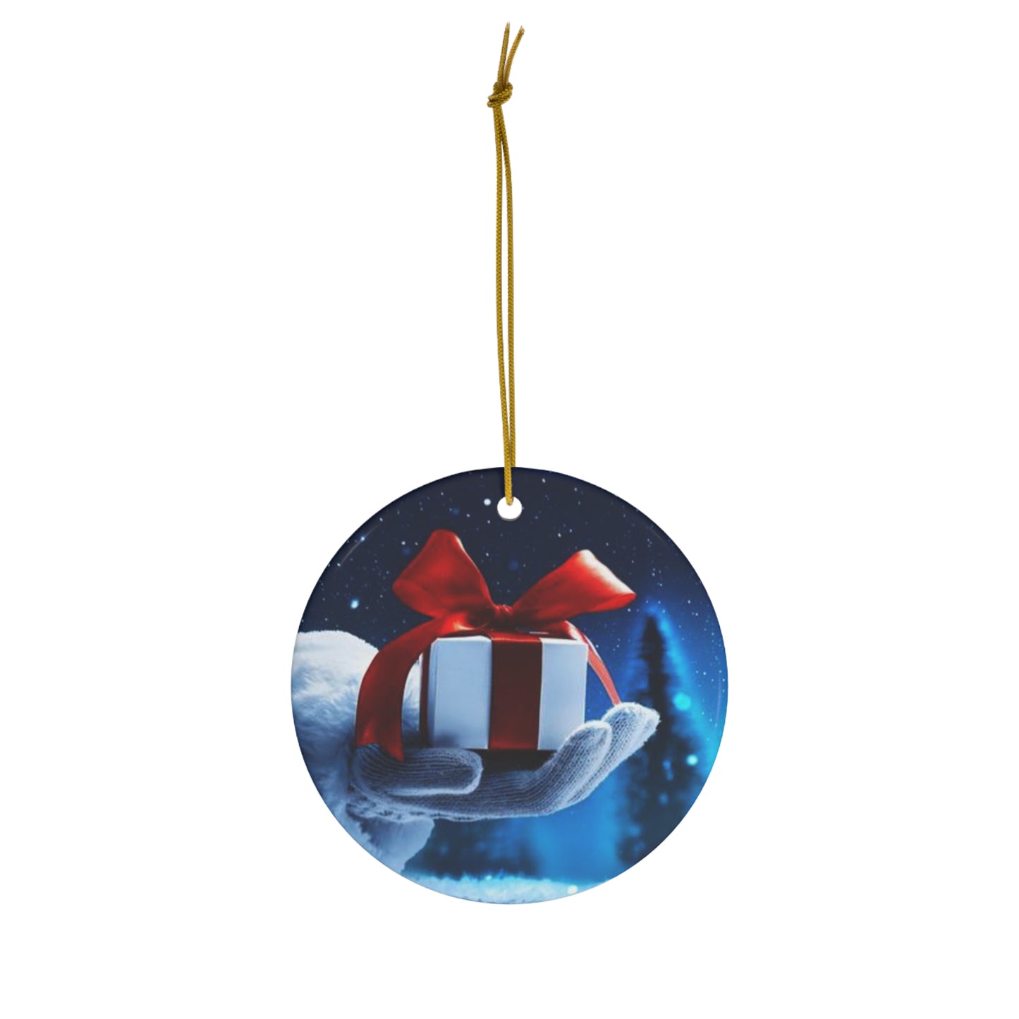 Ceramic Ornament, 4 Shapes