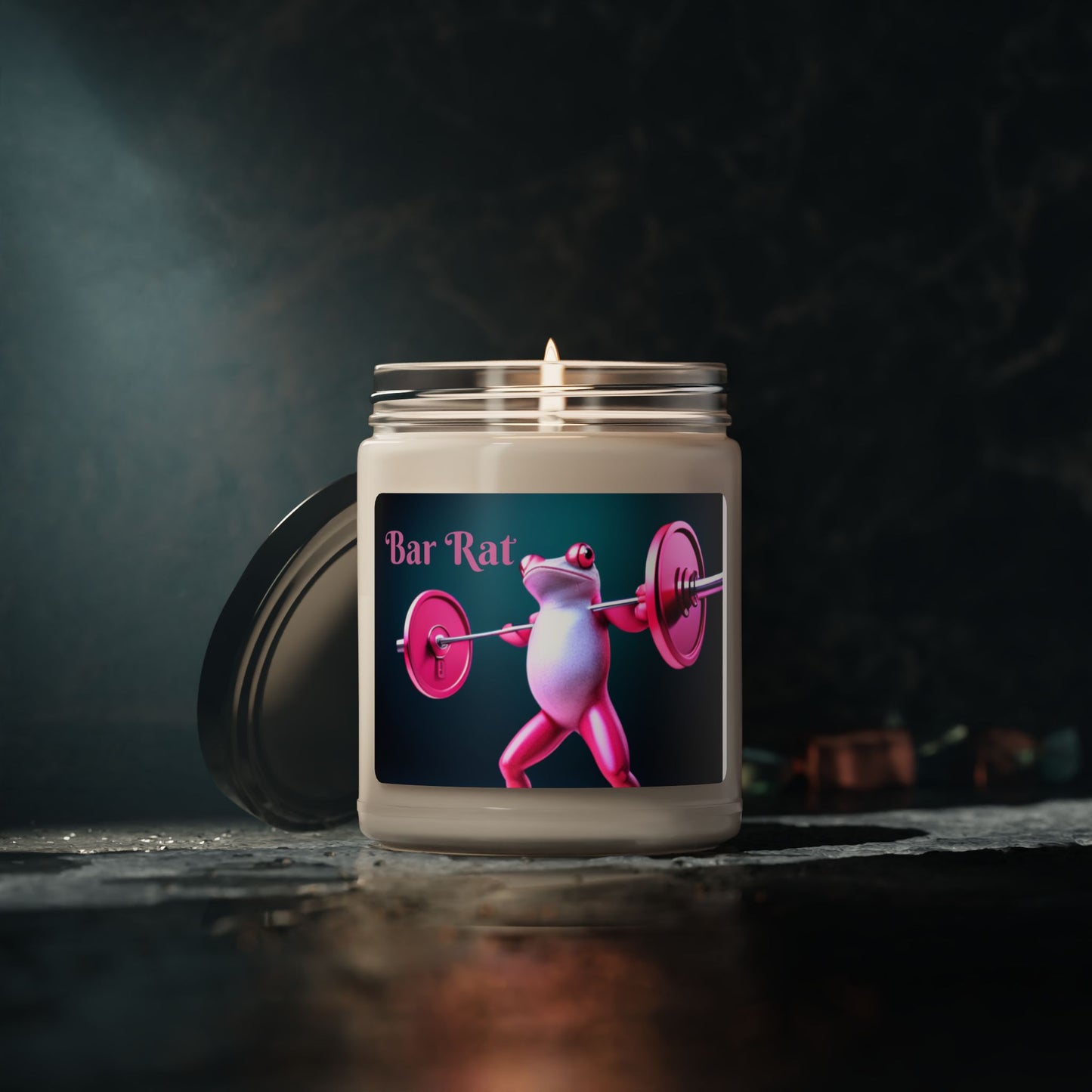 Bar Rat Candle, 9oz, Gym gifts, Candles, Soy Candle, Unique Candle Gifts
