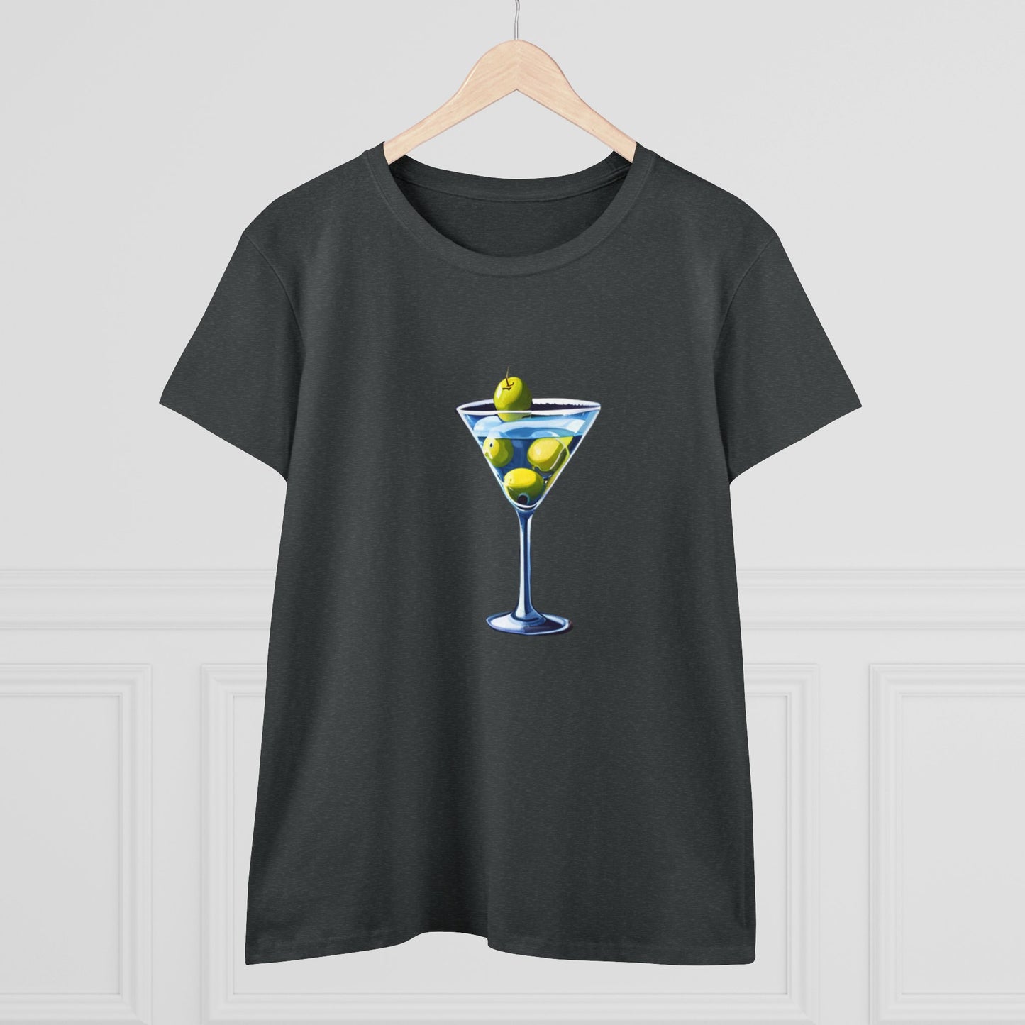 Martini T-Shirt, Women's Martini Cotton Tee