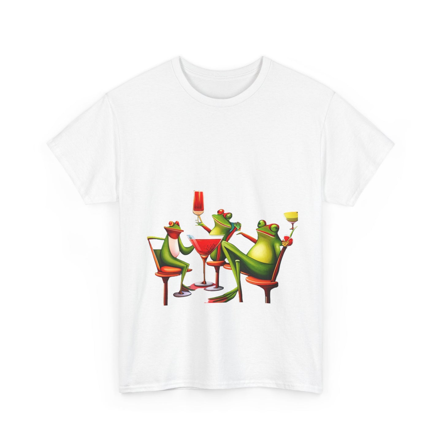 Frog Shirt, Five PM Frogs Cotton Tee