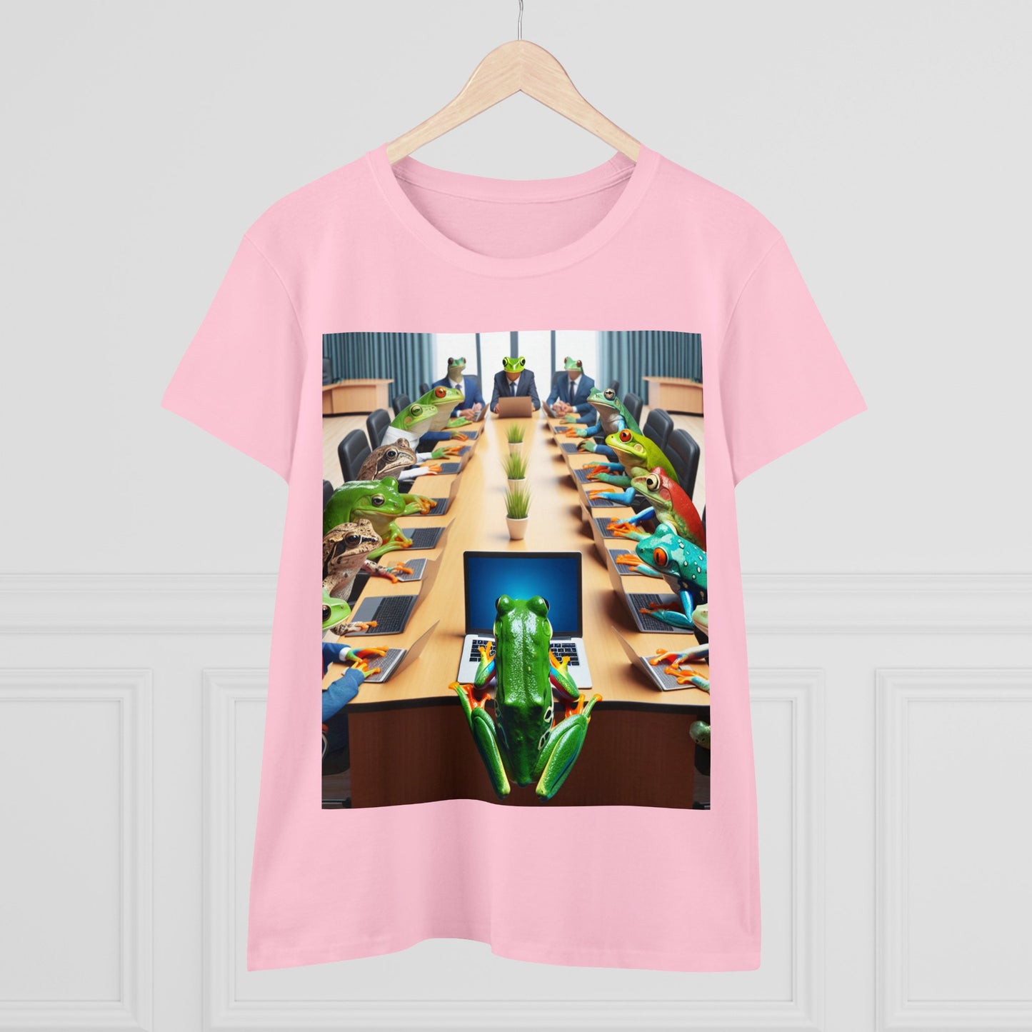 Boardroom Frogs T-shirt, frog shirt, funny tee, funny work shirt