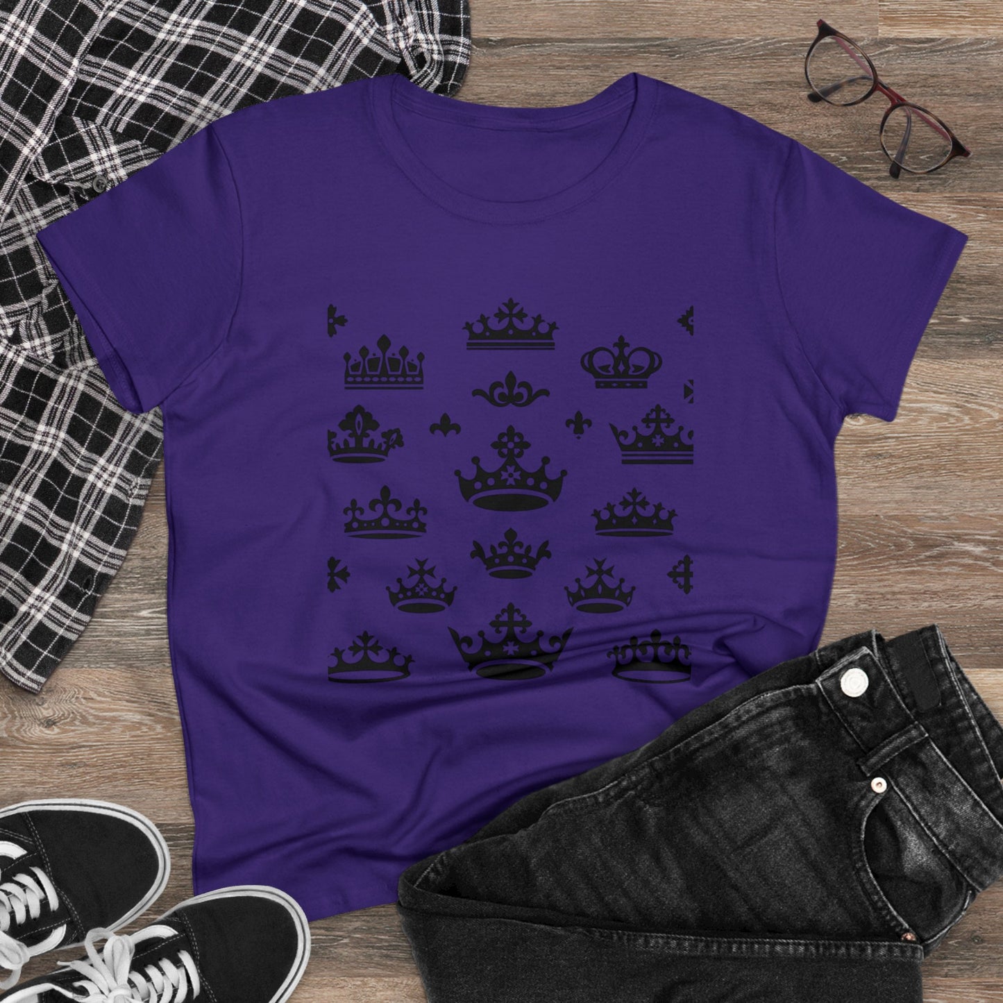 Crown life Cotton Tee, Queen Shirt, Crown Life shirt