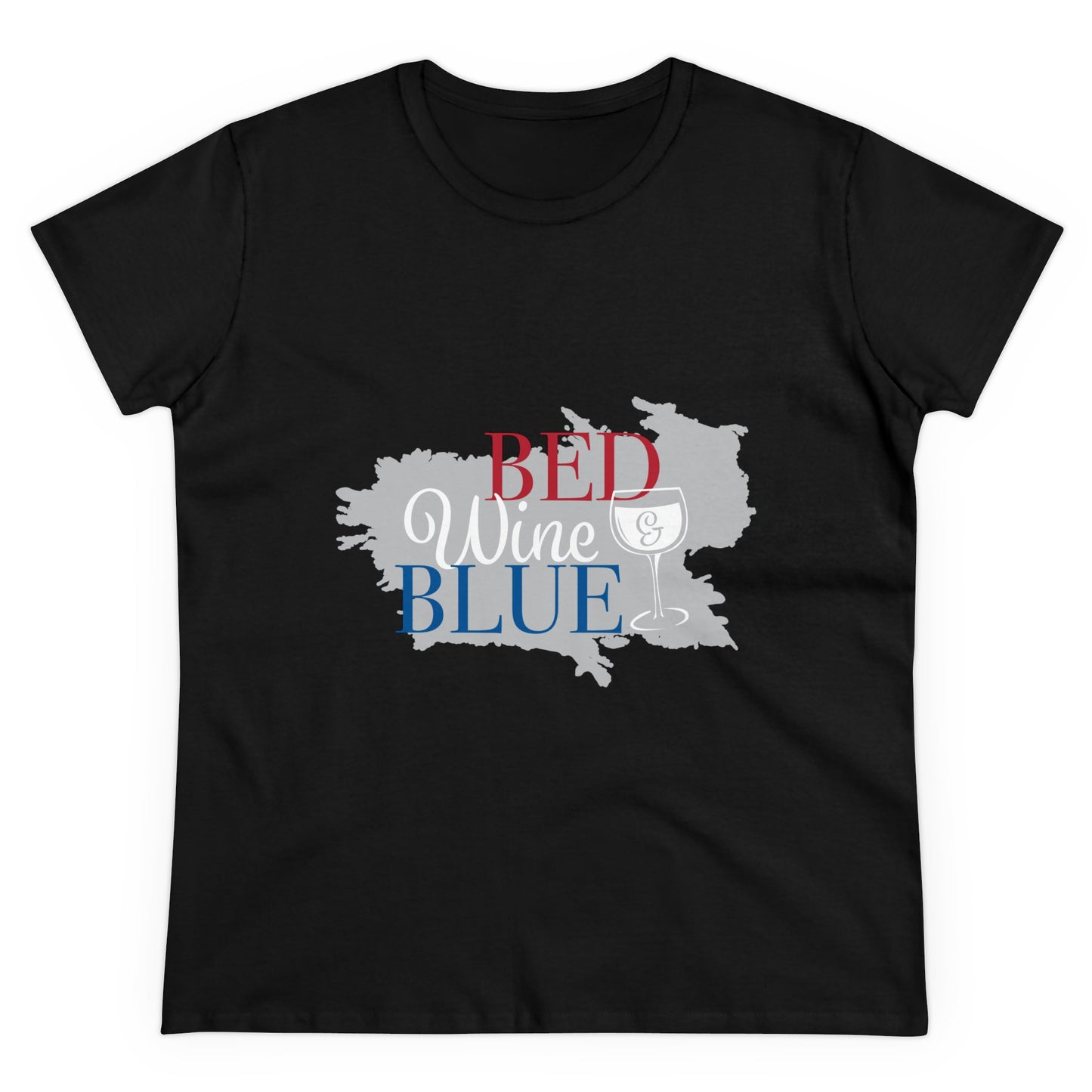 Wine Tee | Red, Wine & Blue