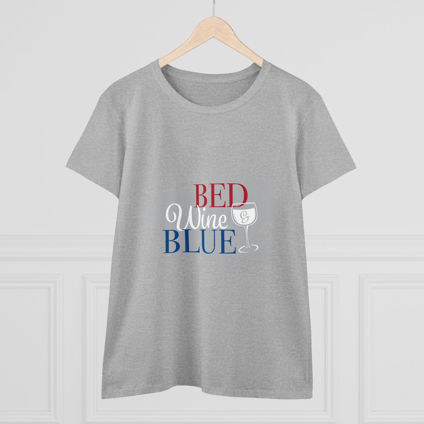 Wine Tee | Red, Wine & Blue