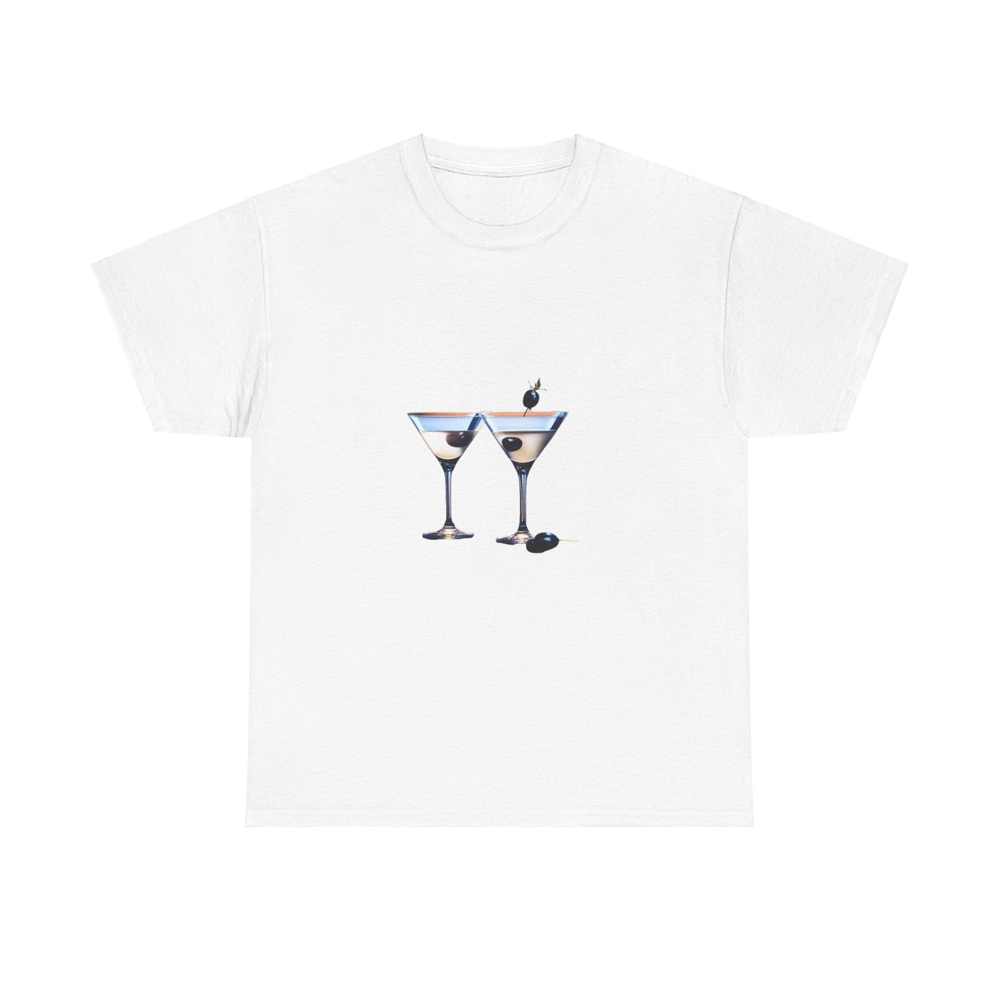 Martini Time top, Unisex Heavy Cotton Tee, Martini lover gifts