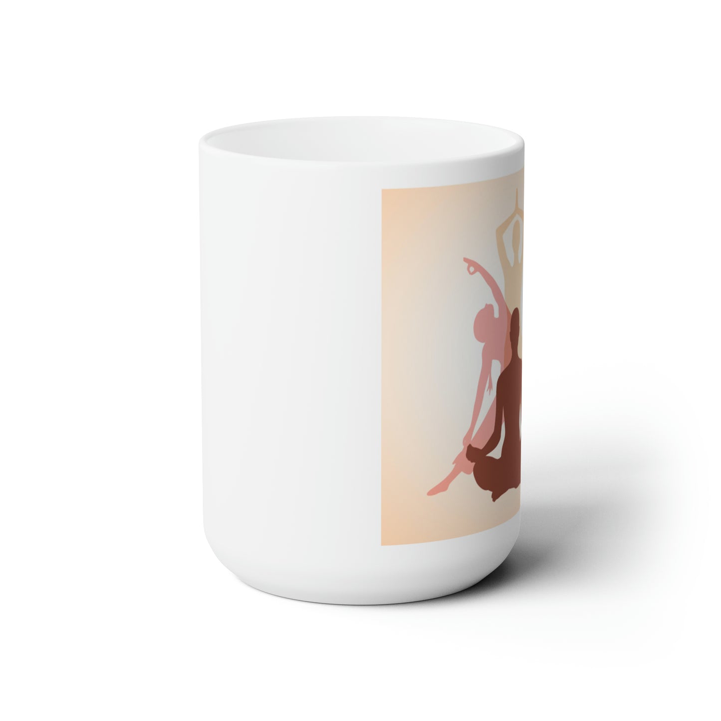 Yoga Mug, 15oz, Coffee mug