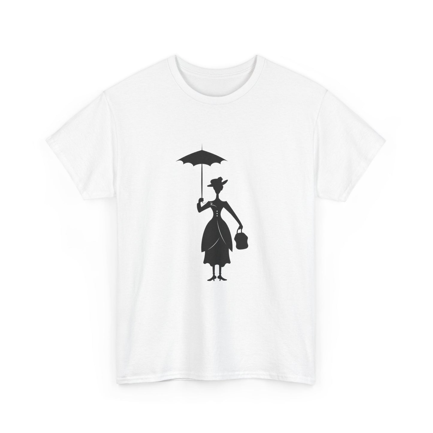 Poppins style Cotton Tee, Mary Poppins