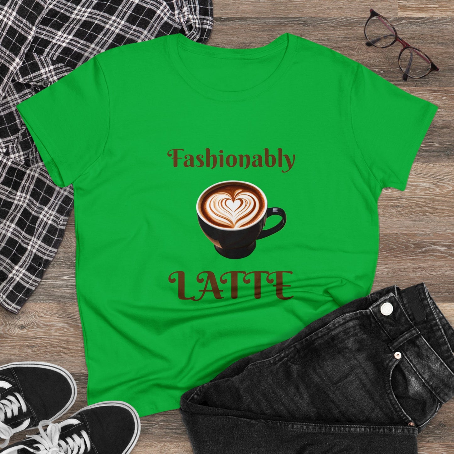 Latte T-shirt, Coffee Lover top - Latte Gifts - Latte Apparel
