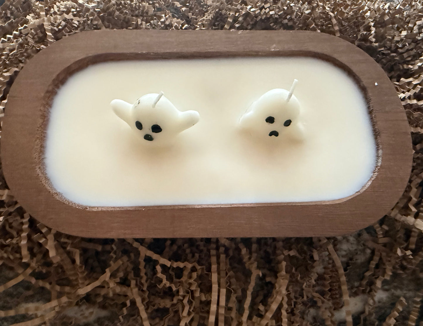 Haunted Harvest Dough Bowl Candle