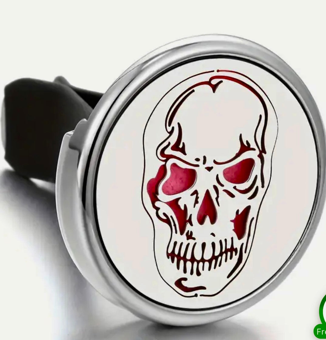 Skull Car Vent Clip, Car Diffuser Car Air Freshener, Skull Gifts