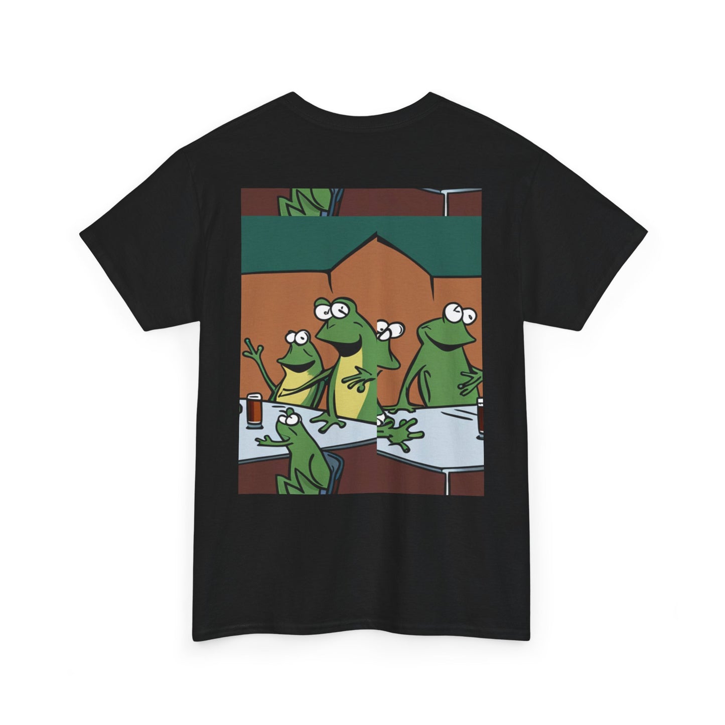 5 PM Frogs Table Talk Cotton Tee