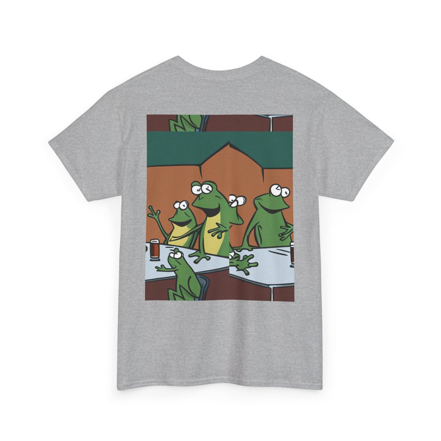 5 PM Frogs Table Talk Cotton Tee