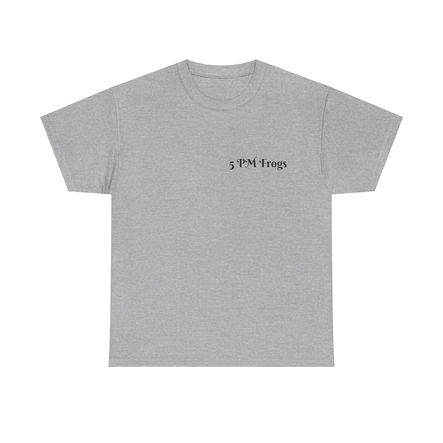 5 PM Frogs Table Talk Cotton Tee