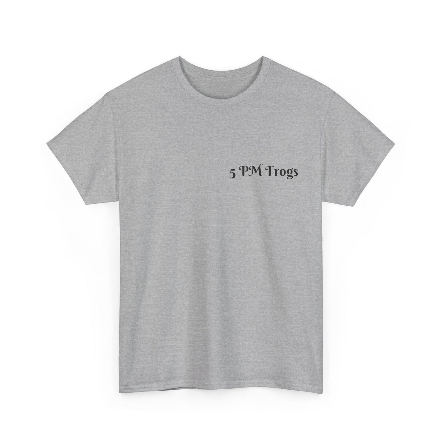 5 PM Frogs Table Talk Cotton Tee