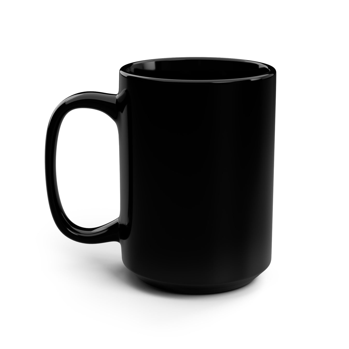 work from home Black Mug, 15oz