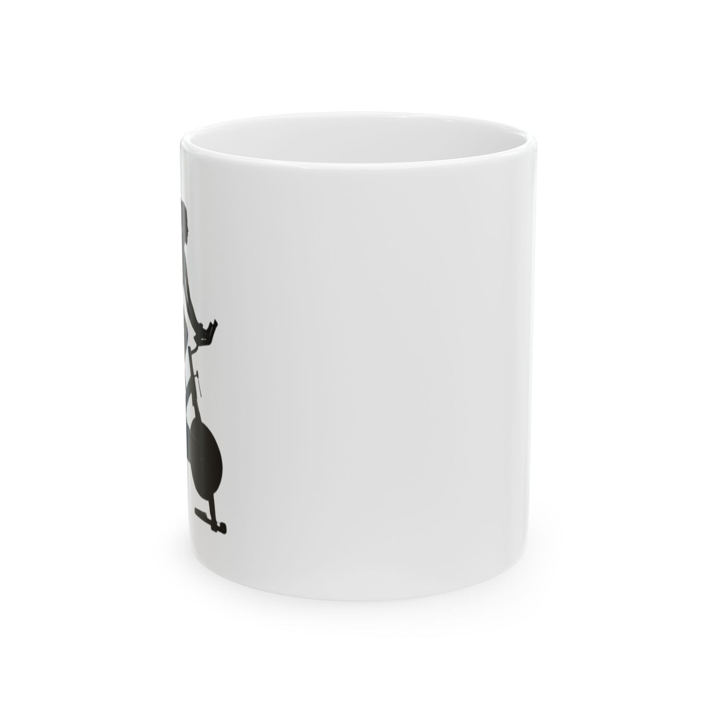 Spin bike Ceramic Mug 11oz