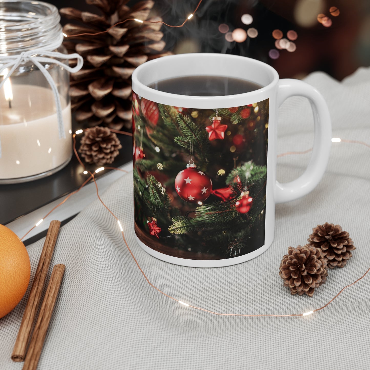 Christmas Cheer Ceramic Mug 11oz