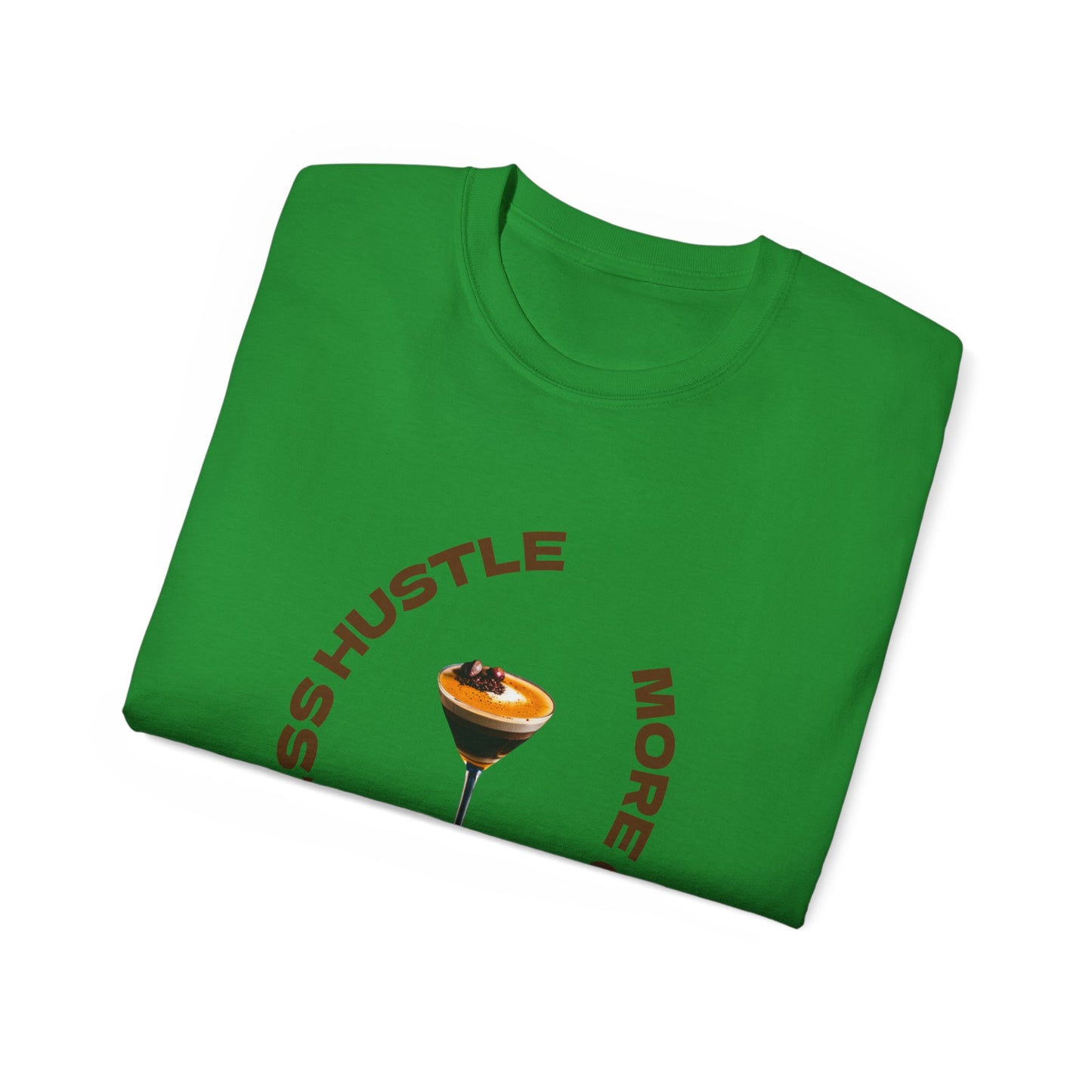Coffee Lovers Unisex Tee - Less Hustle More Coffee Shirt, Casual Wear, Gift for Baristas, Coffee Addicts, Funny T-Shirt, Everyday Style