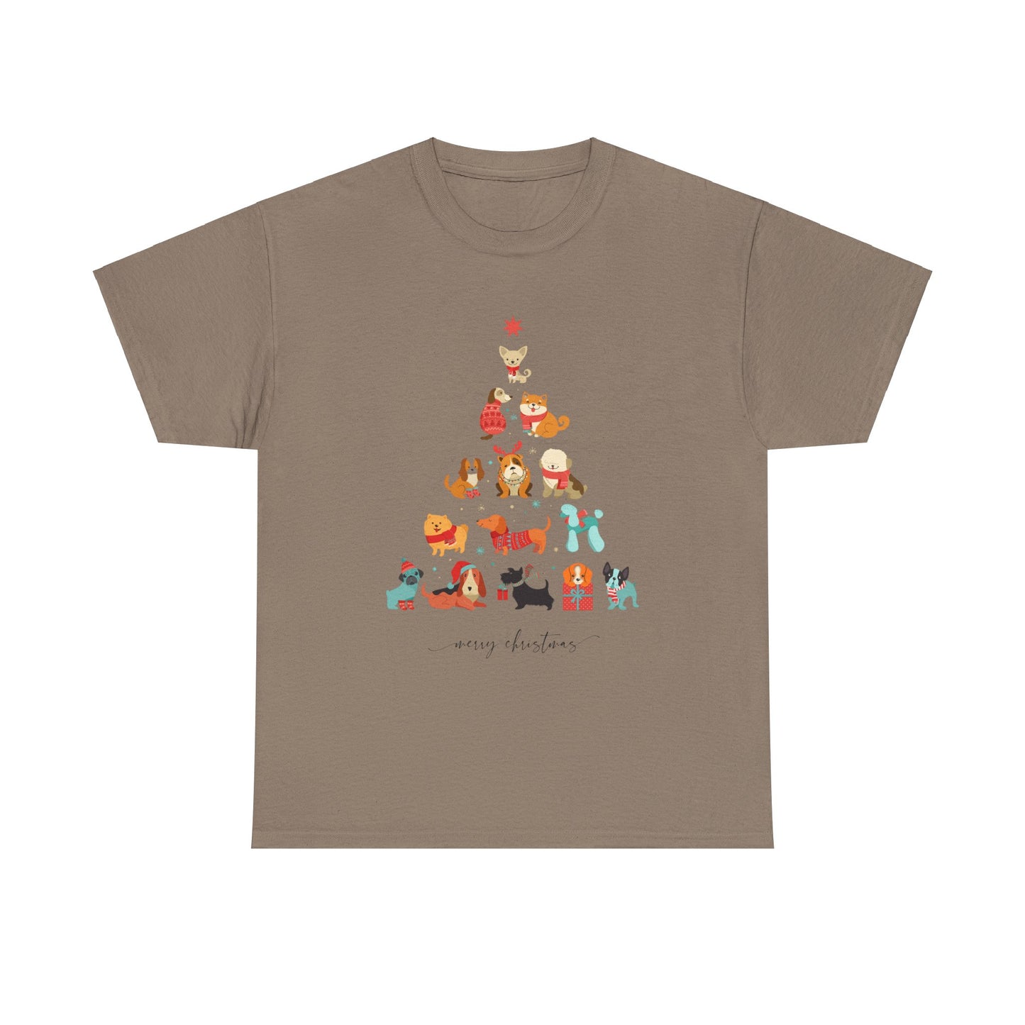 Christmas Dogs Tee