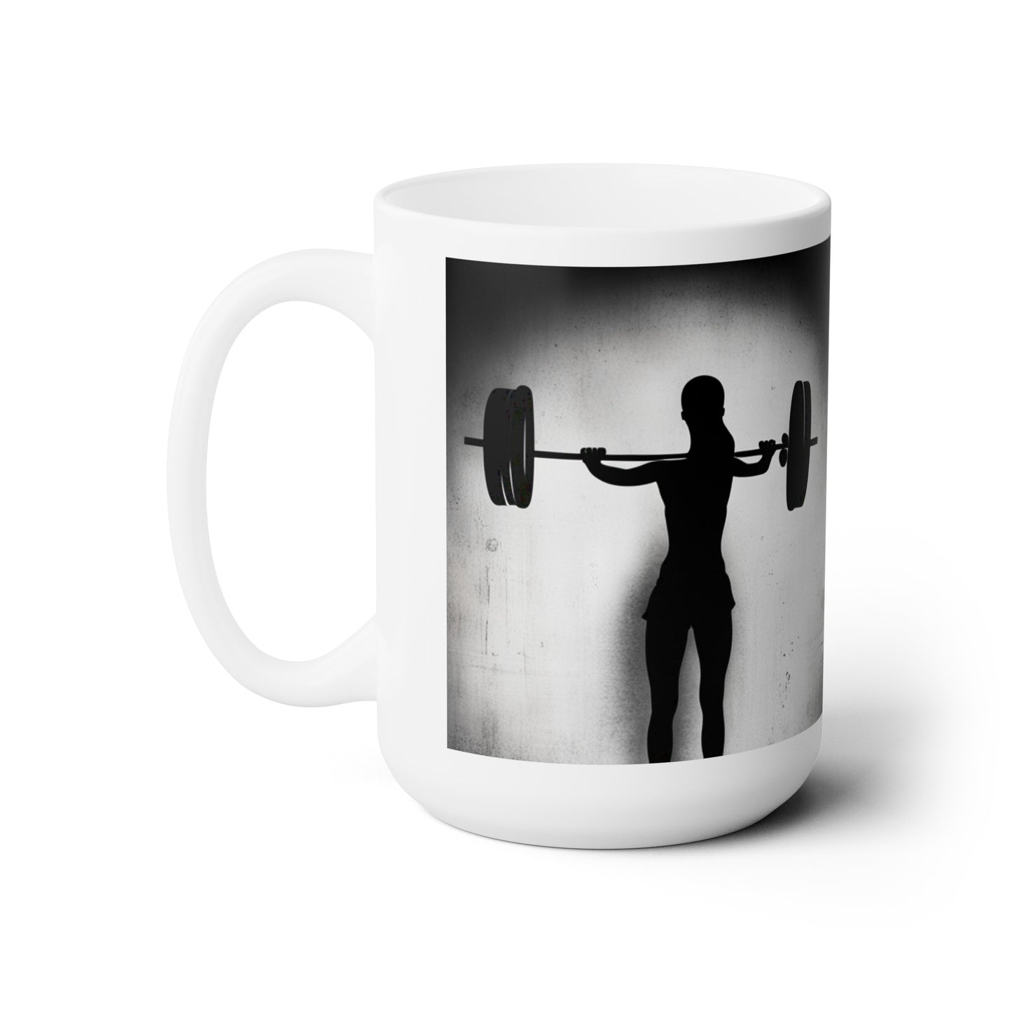 Barbell Mug 15oz