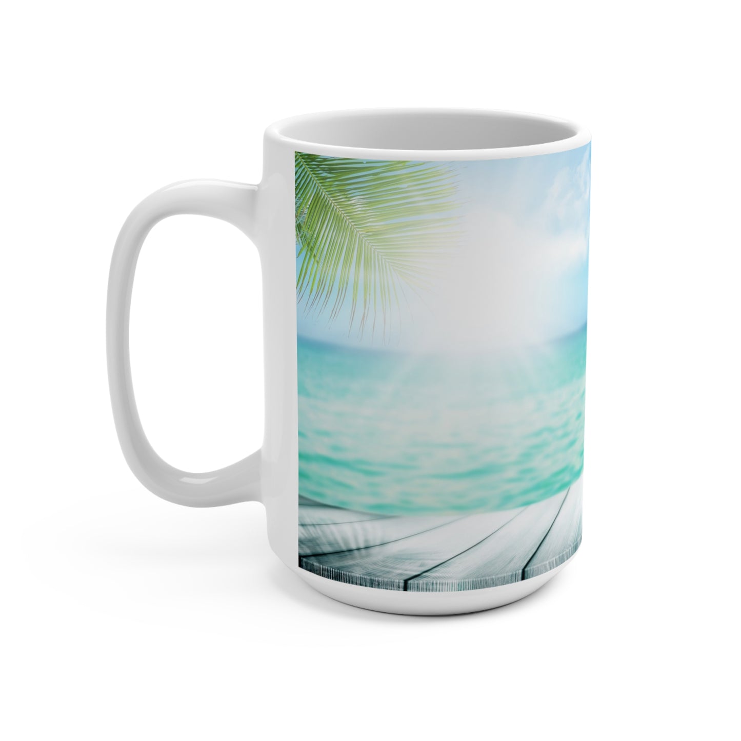 Summer Scene Mug 15oz