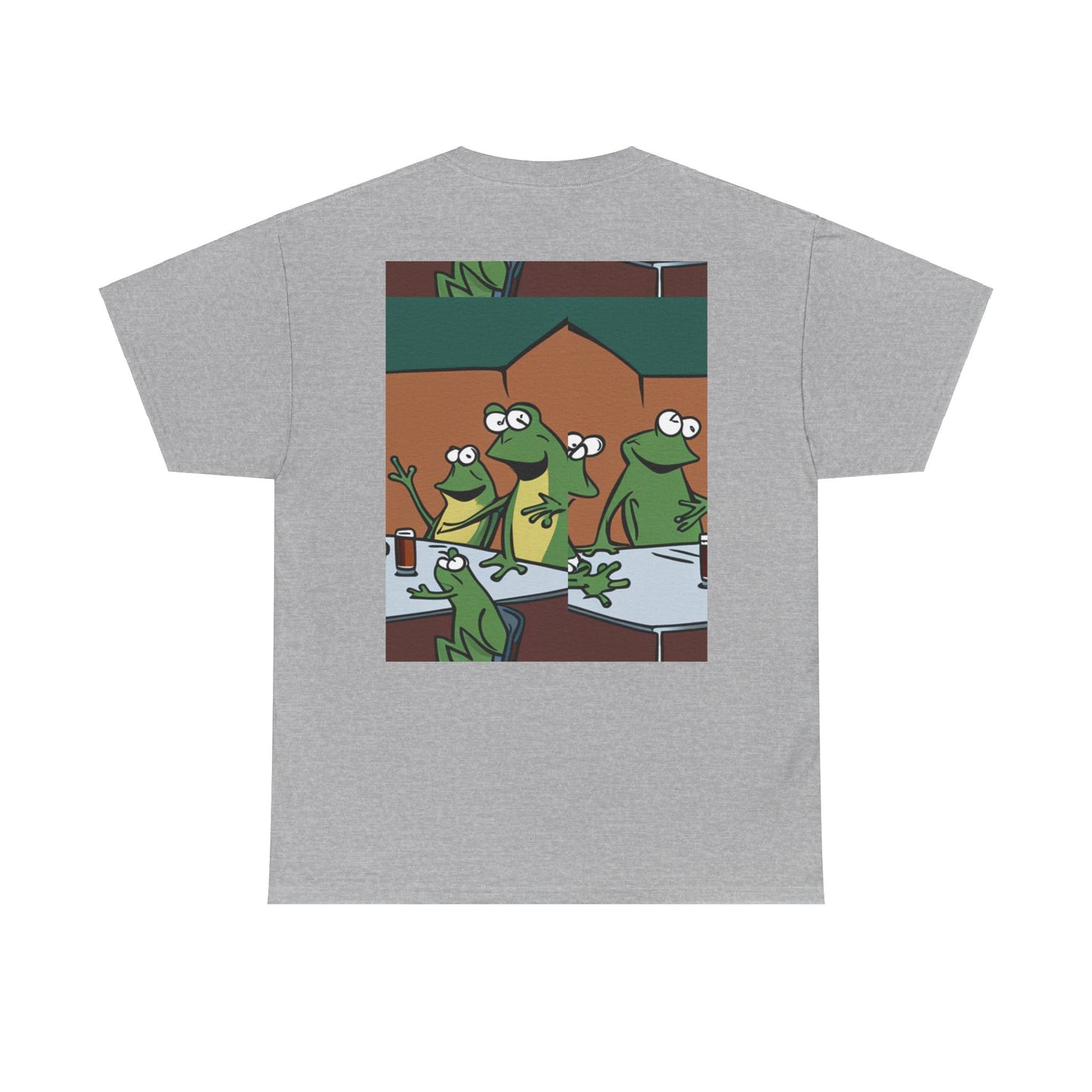 5 PM Frogs Table Talk Cotton Tee