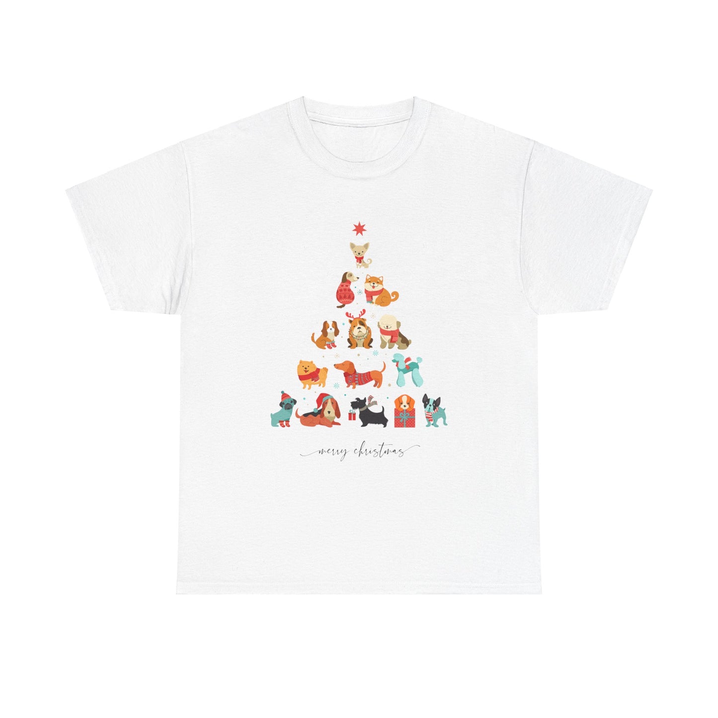 Christmas Dogs Tee