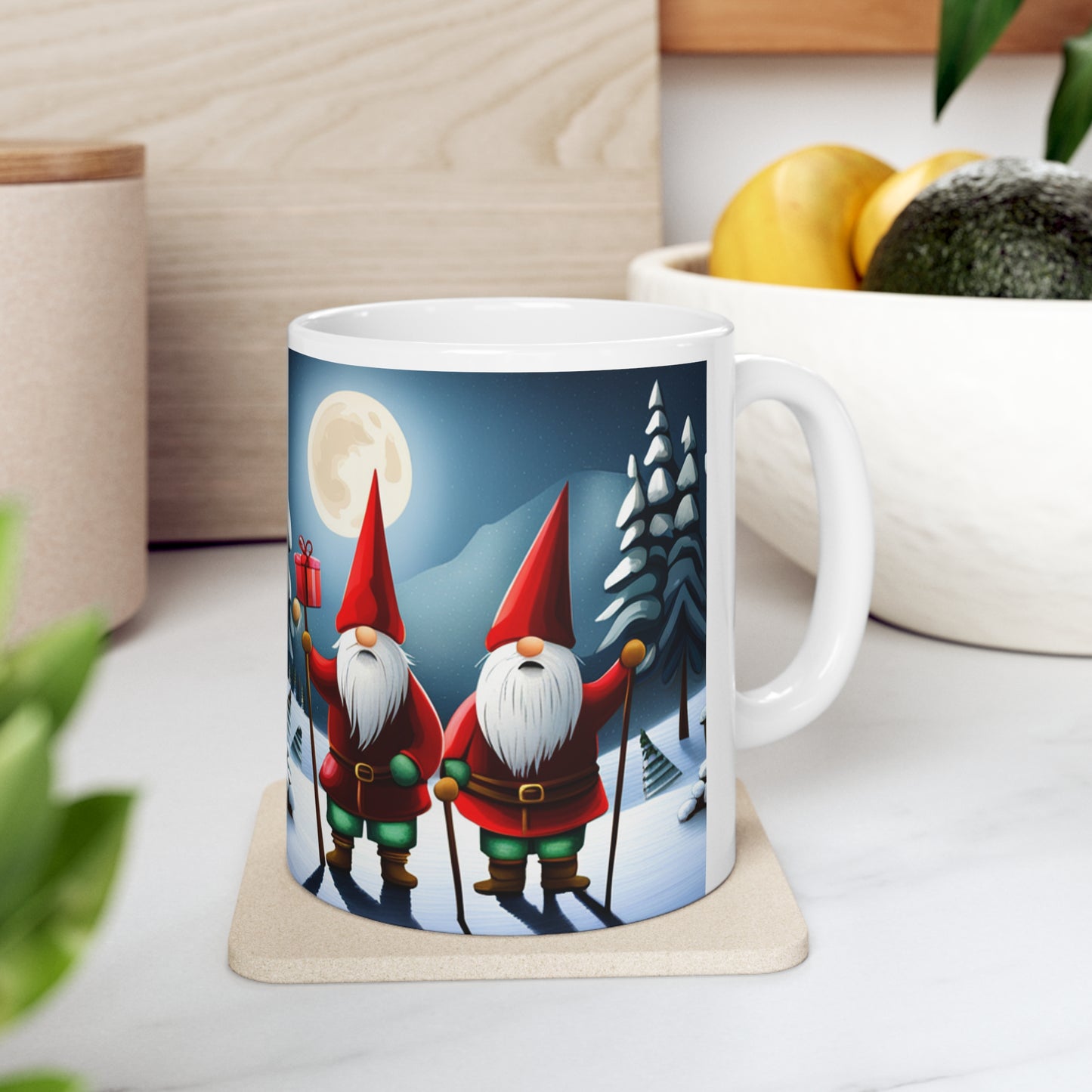 Ceramic Gnomes Mug 11oz