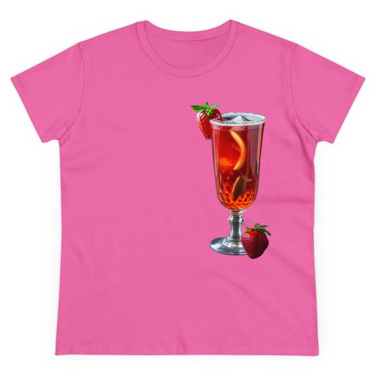 Women's Shirley Temple drink  Cotton Tee