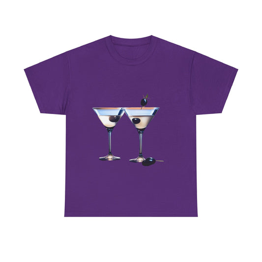 Double Martini Cotton Tee