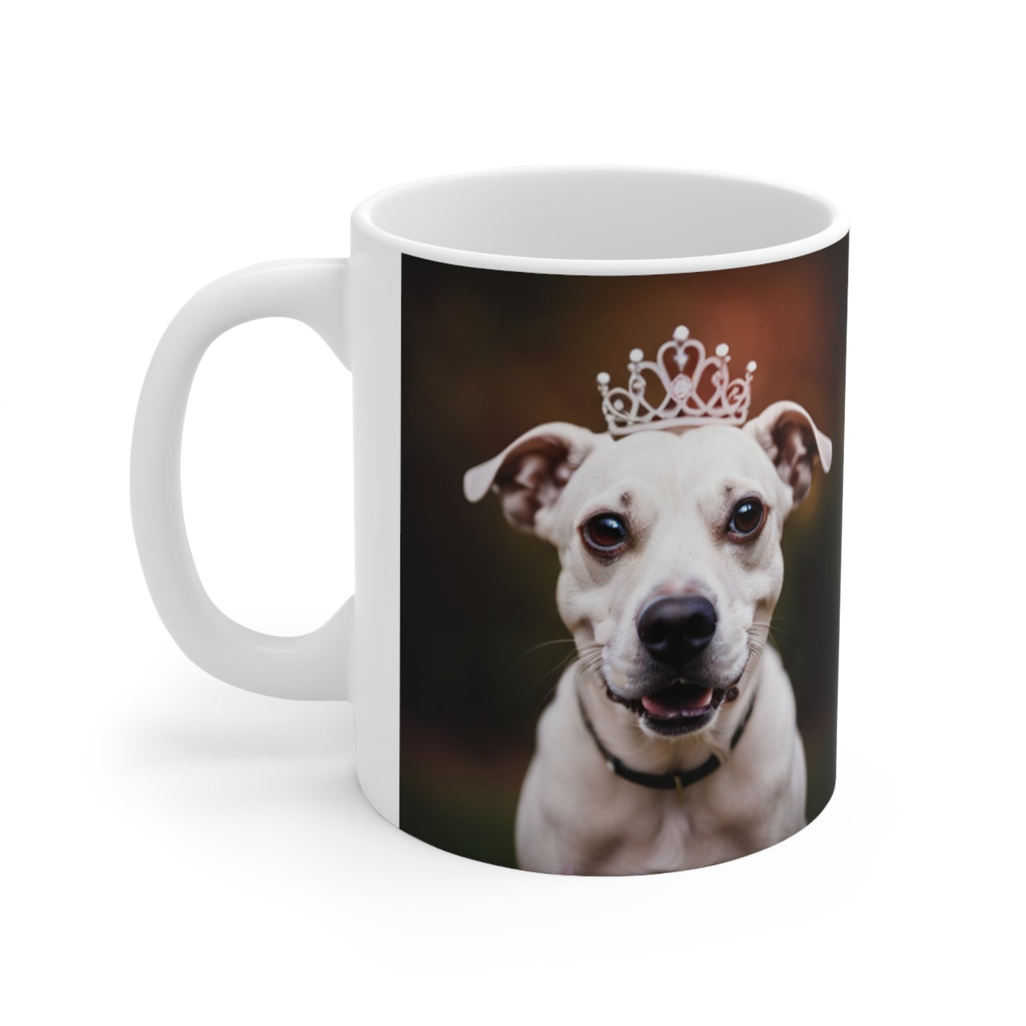 Ceramic Dog Crown Mug 11oz