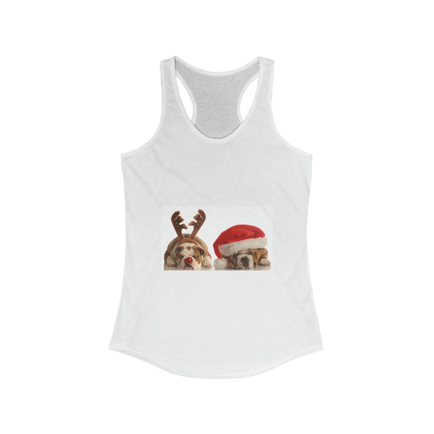 Women's Pugs Christmas tank