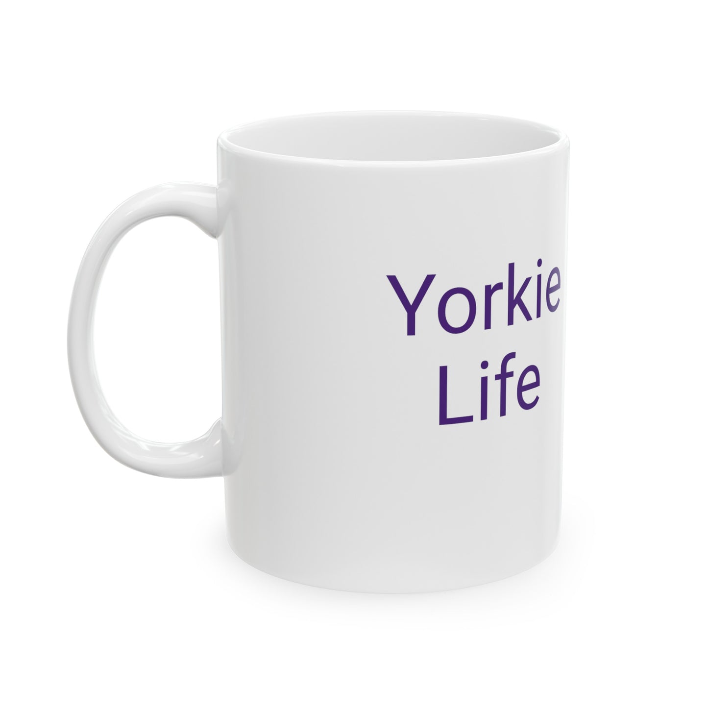 Yorkie Ceramic Mug, 11oz